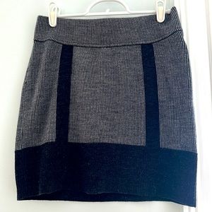 Toad & Co Merino wool mini skirt